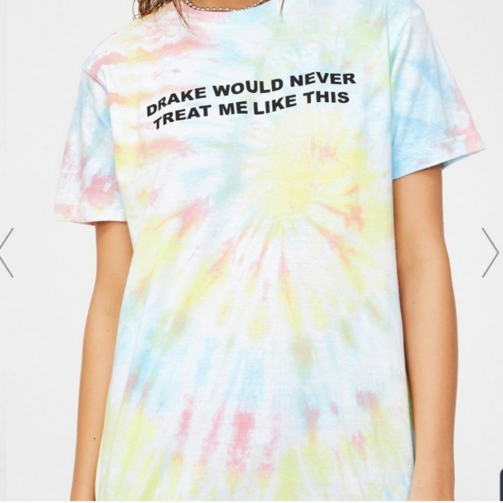 Drake Graphic Tye Die Tee